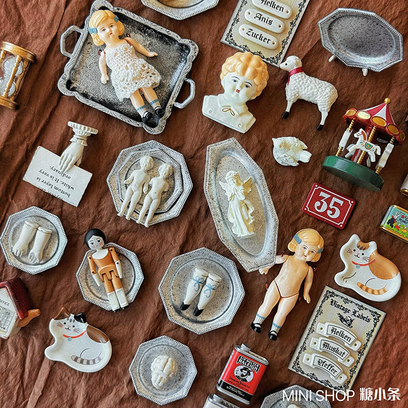Miniature Vintage Doll Set, Ha - đánh giá và giá Vintage Toy Collector