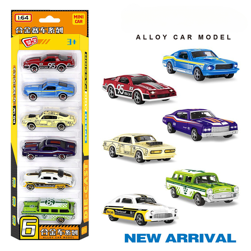 1:64 Alloy retro racing car 6- - đánh giá và giá Vintage Collectible Toys