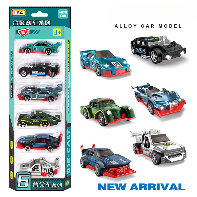 1:64 Alloy retro racing car 6- - đánh giá và giá Vintage Collectible Toys