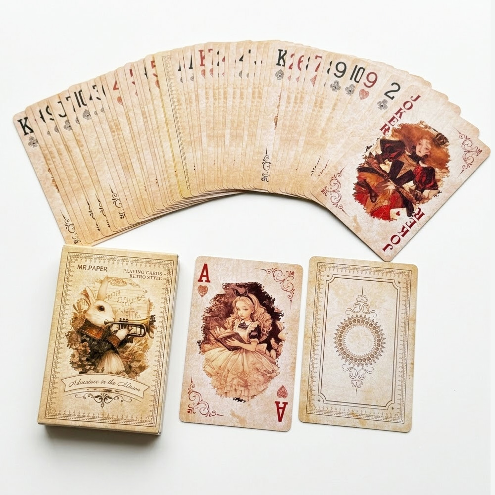 55Pcs Alice in Wonderland Play - đánh giá và giá Vintage Collectible Board Games