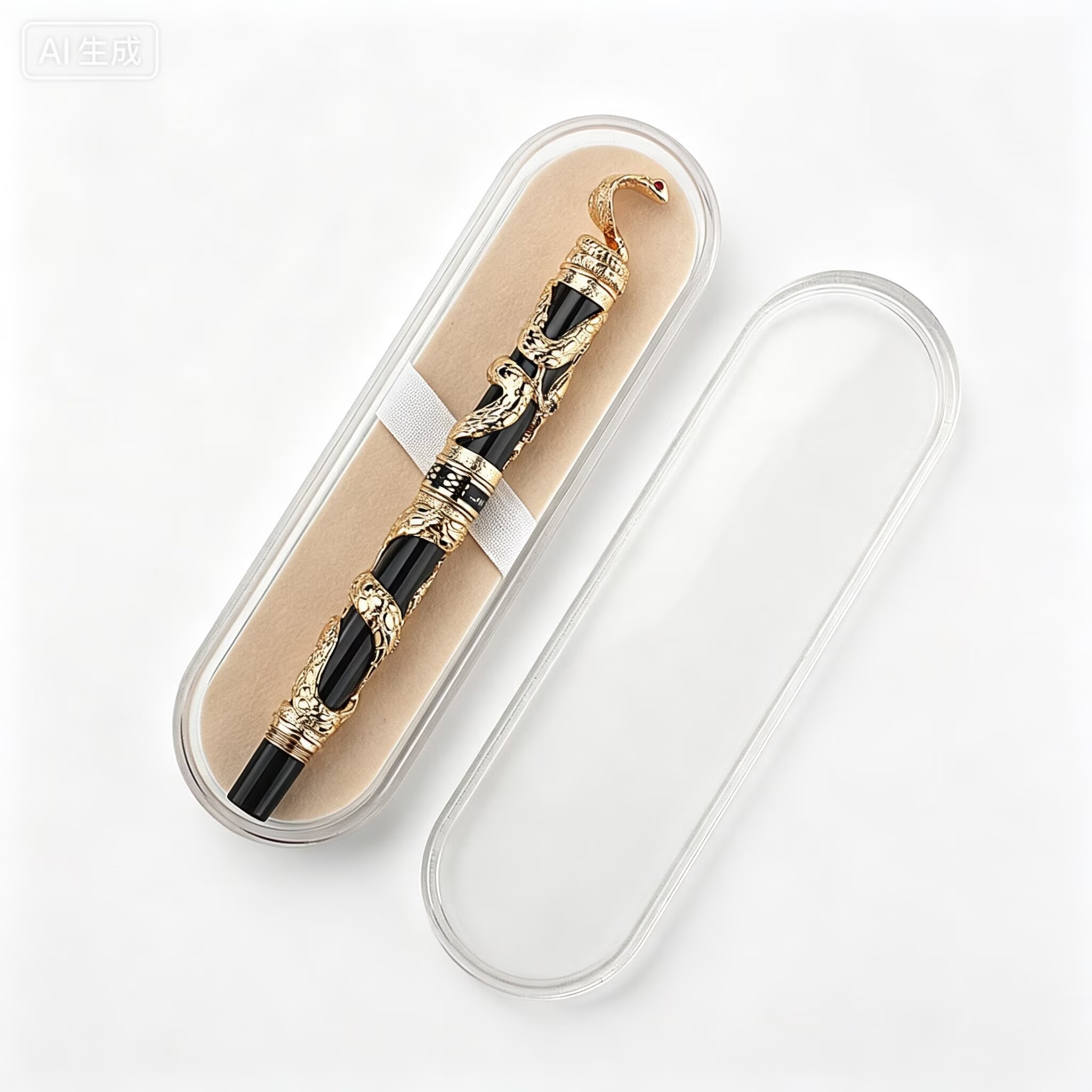 Jinhao Luxury Snake Embossed F - đánh giá và giá Vintage Collectible Pens