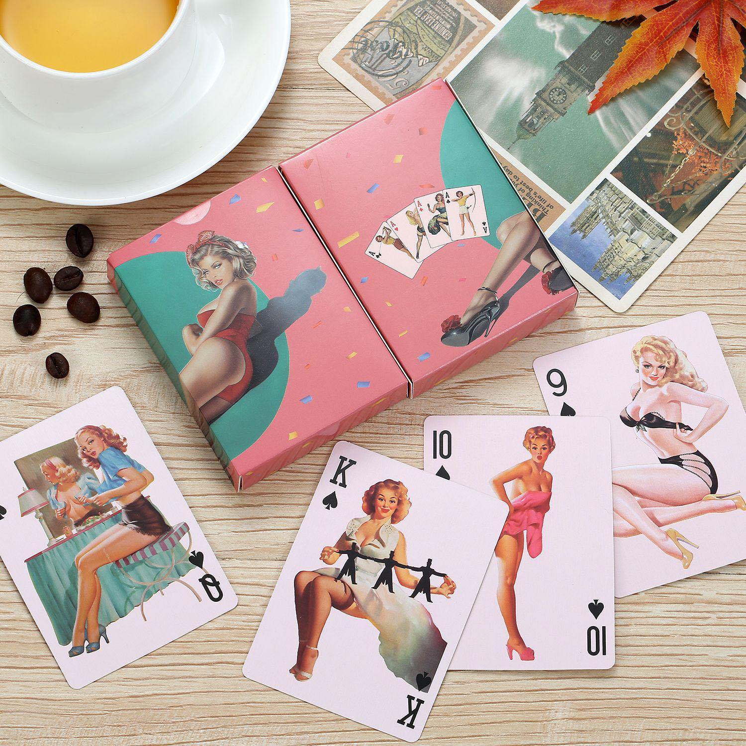Vintage Deck Cards Retro Poker - đánh giá và giá Vintage Collectible Board Games