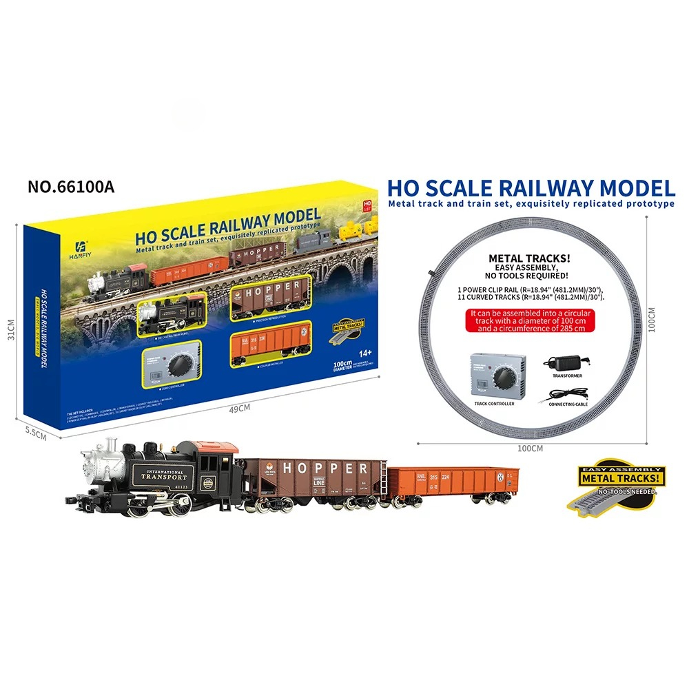 HO Scale Metal Rail Train Mode - đánh giá và giá Vintage Collectible Toys