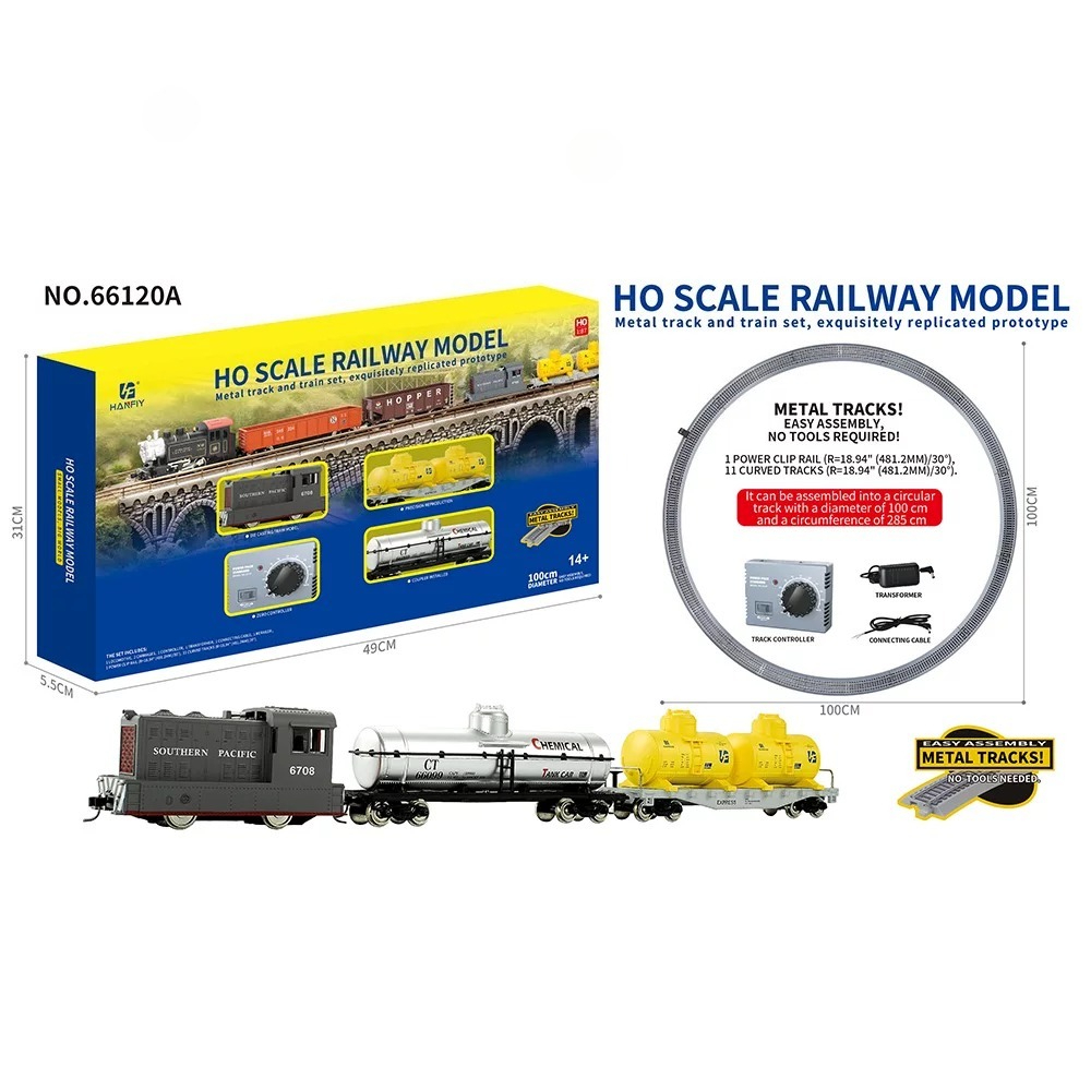 HO Scale Metal Rail Train Mode - đánh giá và giá Vintage Collectible Toys