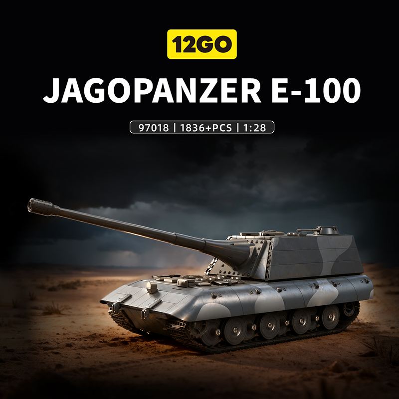 1836pcs MOC adult E-100 Tank D - đánh giá và giá Vintage Collectible Toys
