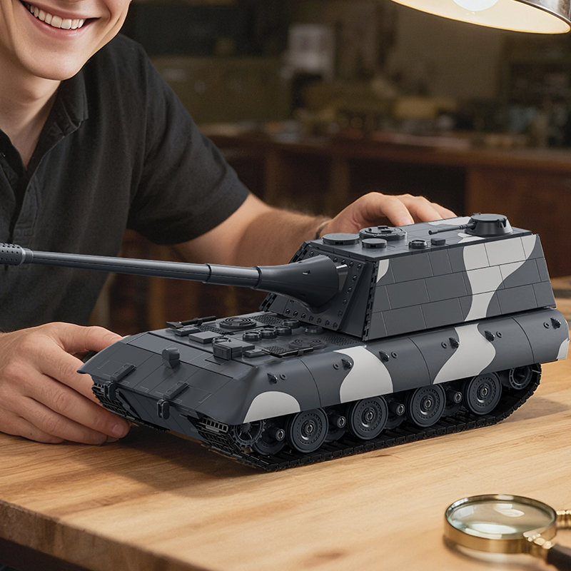 1836pcs MOC adult E-100 Tank D - đánh giá và giá Vintage Collectible Toys