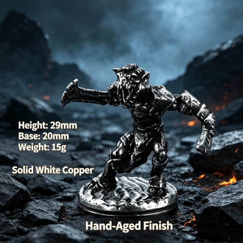 White Copper Goblin Warrior Mi - đánh giá và giá Vintage Collectible Board Games
