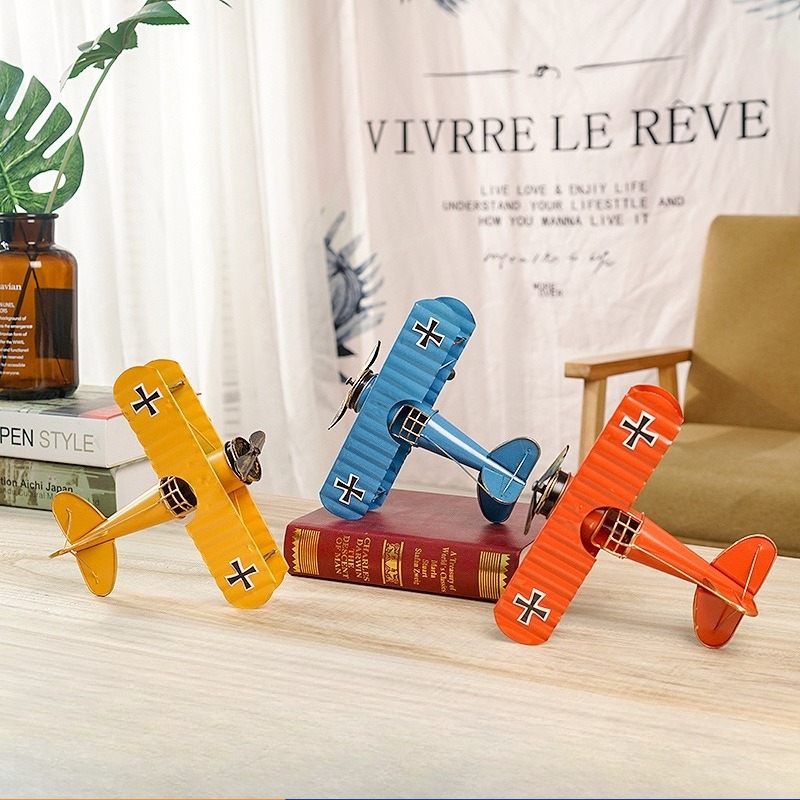 Vintage Retro Metal Plane Moto - đánh giá và giá Vintage Collectible Furniture
