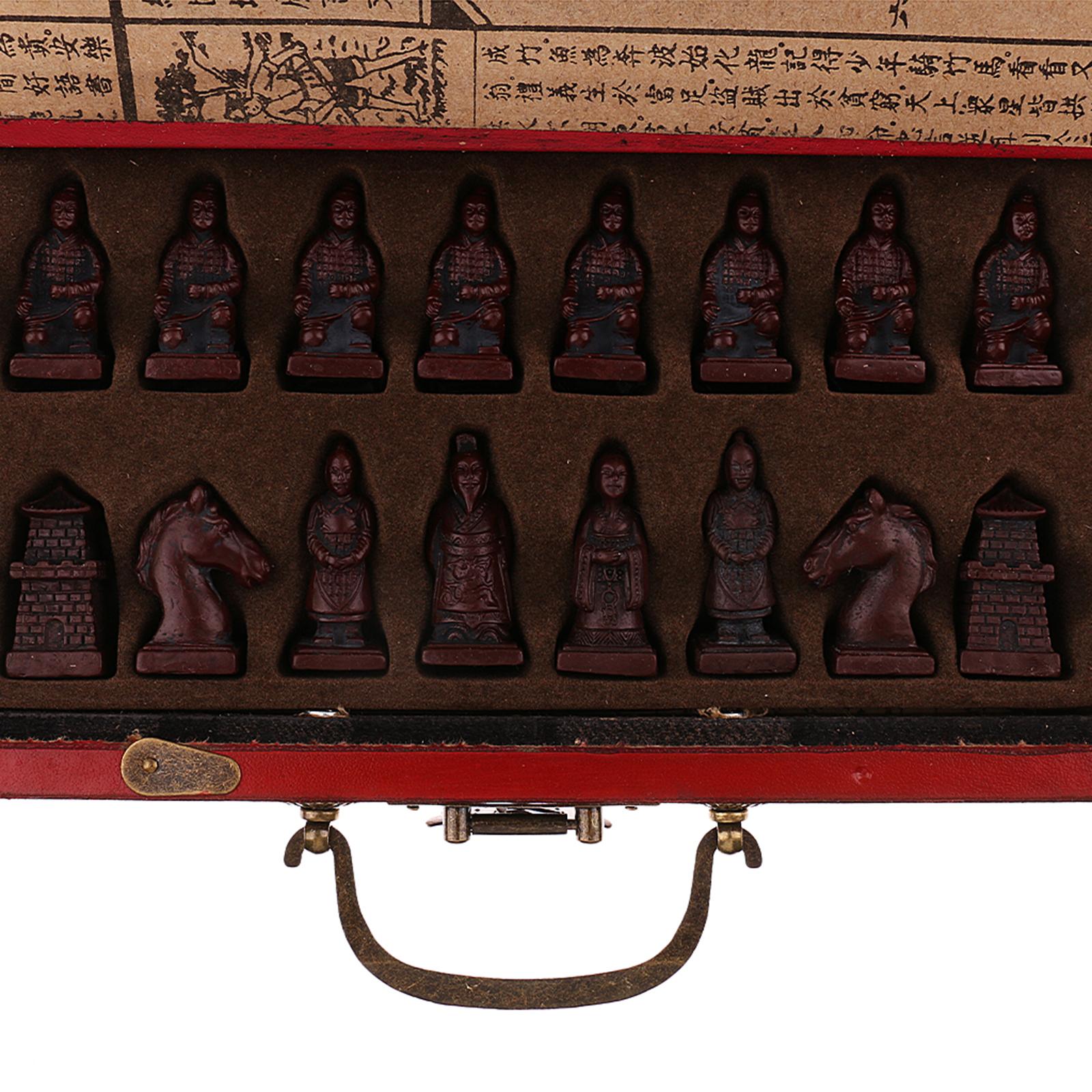 Folding Chess Board Game Resin - đánh giá và giá Vintage Collectible Board Games