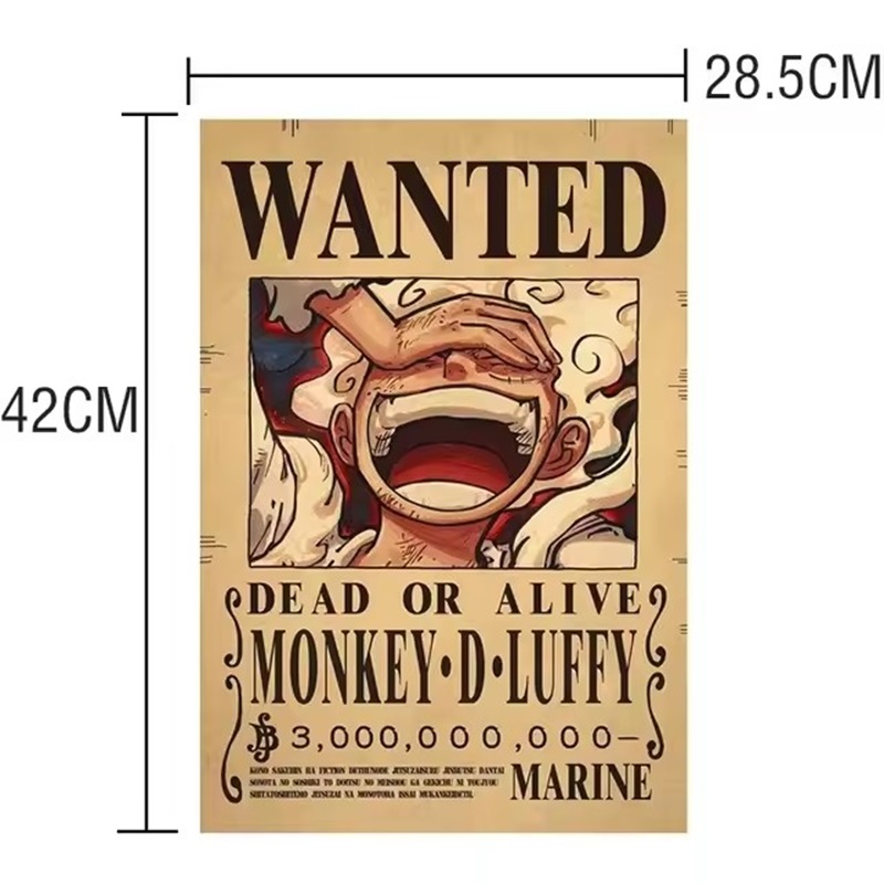 Anime One Piece Bounty Wanted  - đánh giá và giá Vintage Toy Collector