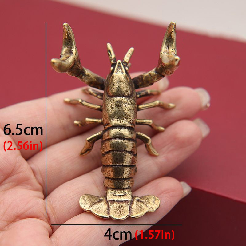 Hot ! Solid Brass Crayfish Orn - đánh giá và giá Vintage Collectible Pens