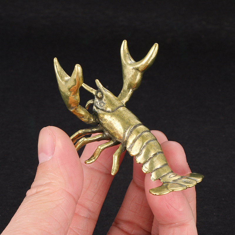 Hot ! Solid Brass Crayfish Orn - đánh giá và giá Vintage Collectible Pens