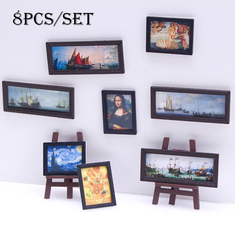 8Pcs/Set 1:12 Dollhouse Miniat - đánh giá và giá Vintage Toy Collector