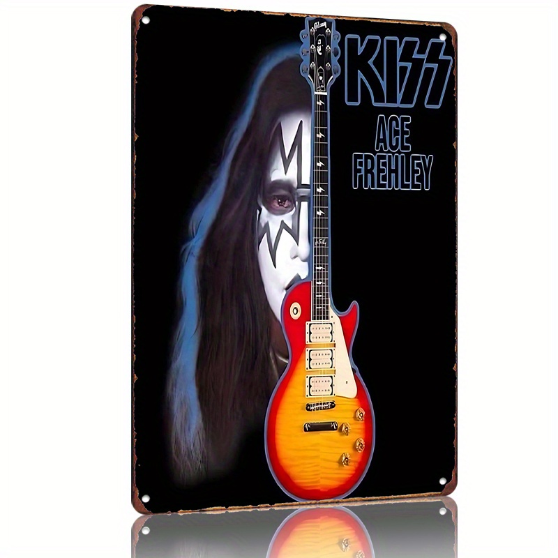 KISS Ace Frehley Tribute Guita - đánh giá và giá Vintage Collectible Tins
