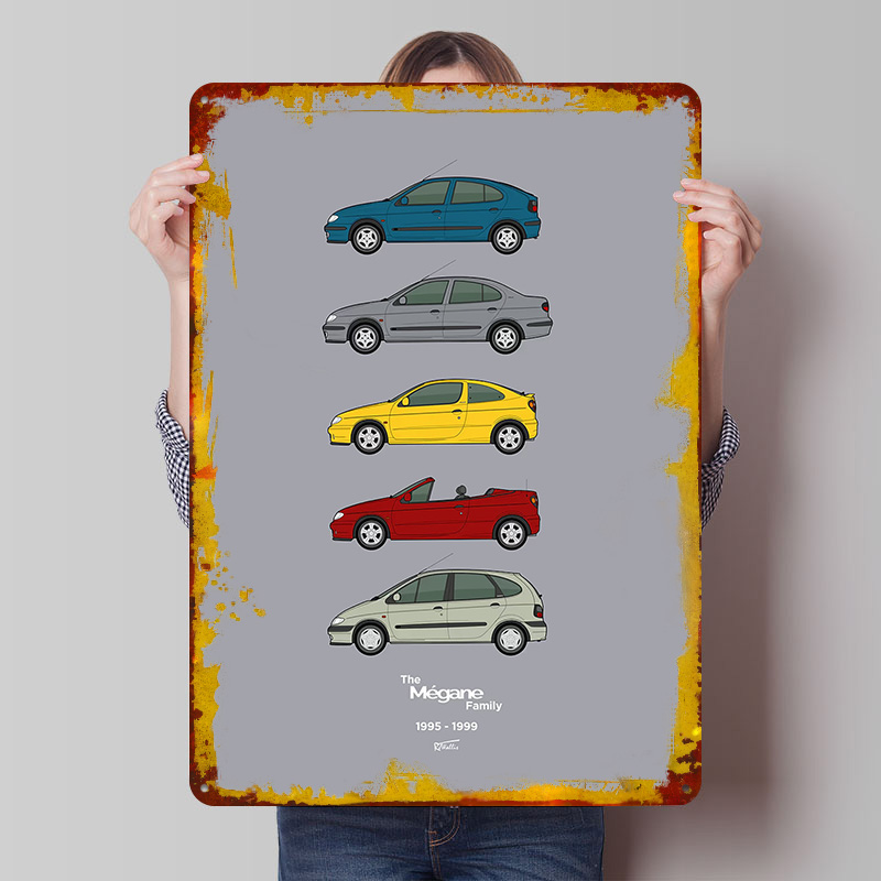 Sports Car Megane Collection 1 - đánh giá và giá Vintage Collectible Tins