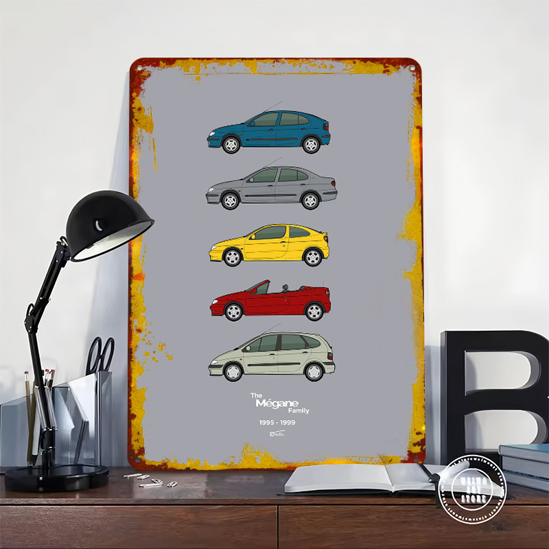 Sports Car Megane Collection 1 - đánh giá và giá Vintage Collectible Tins