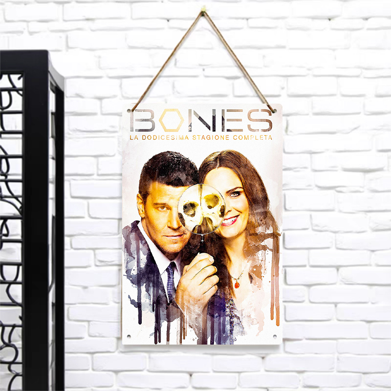 Bones Season 12 Poster Metal T - đánh giá và giá Vintage Collectible Tins