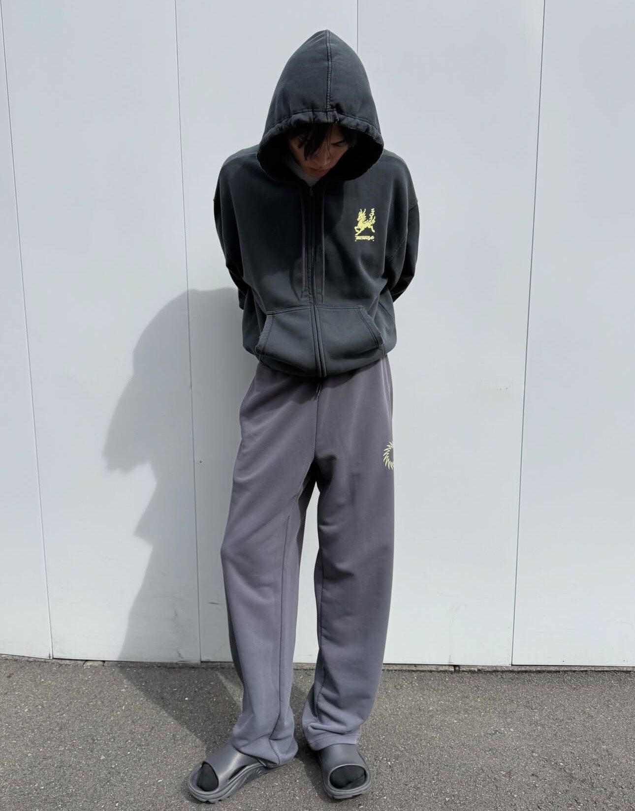 UVU TOKYO’26 Limited Washed Zi - đánh giá và giá Vintage Zip Hoodie