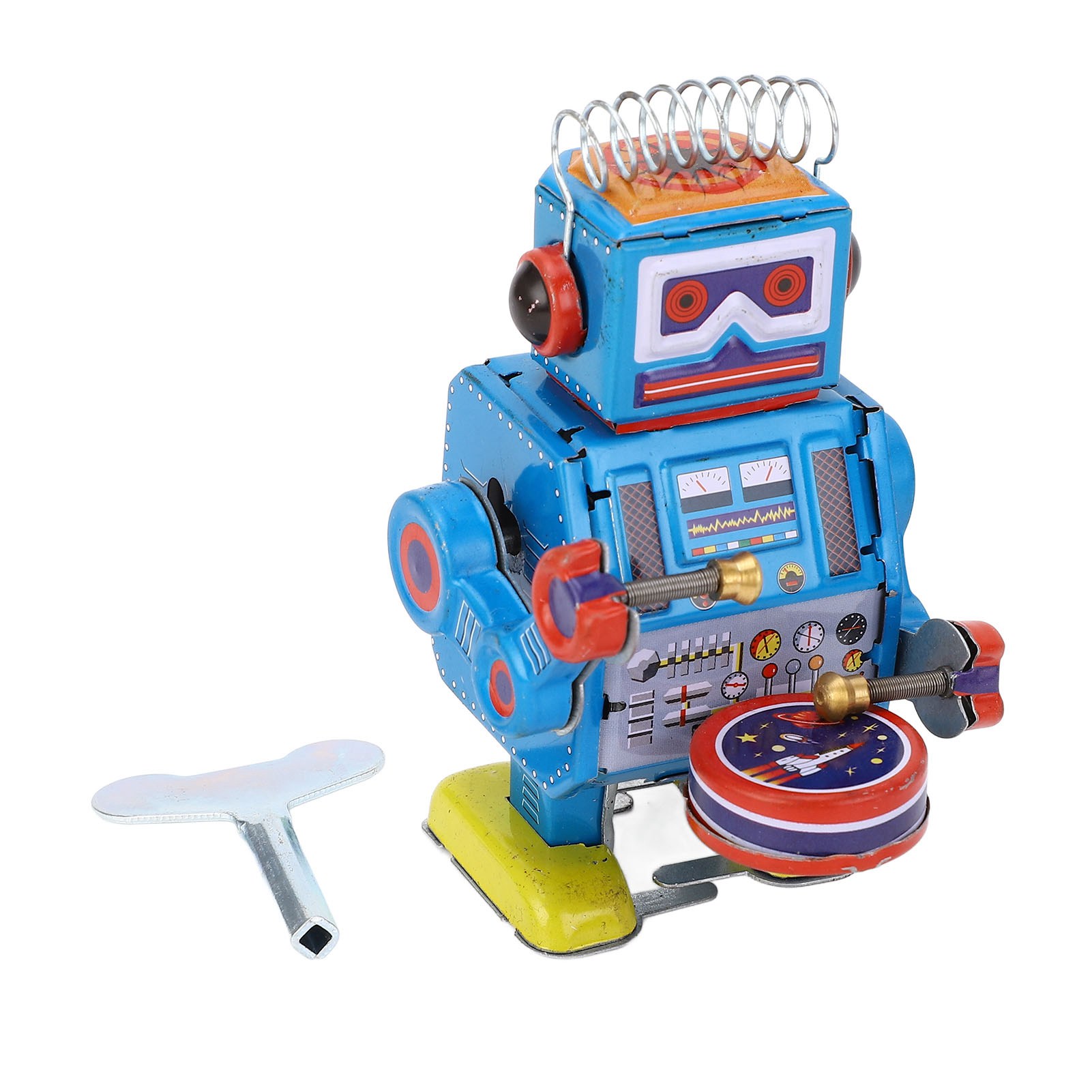 Robot Clockwork Creative Handm - đánh giá và giá Vintage Collectible Tins