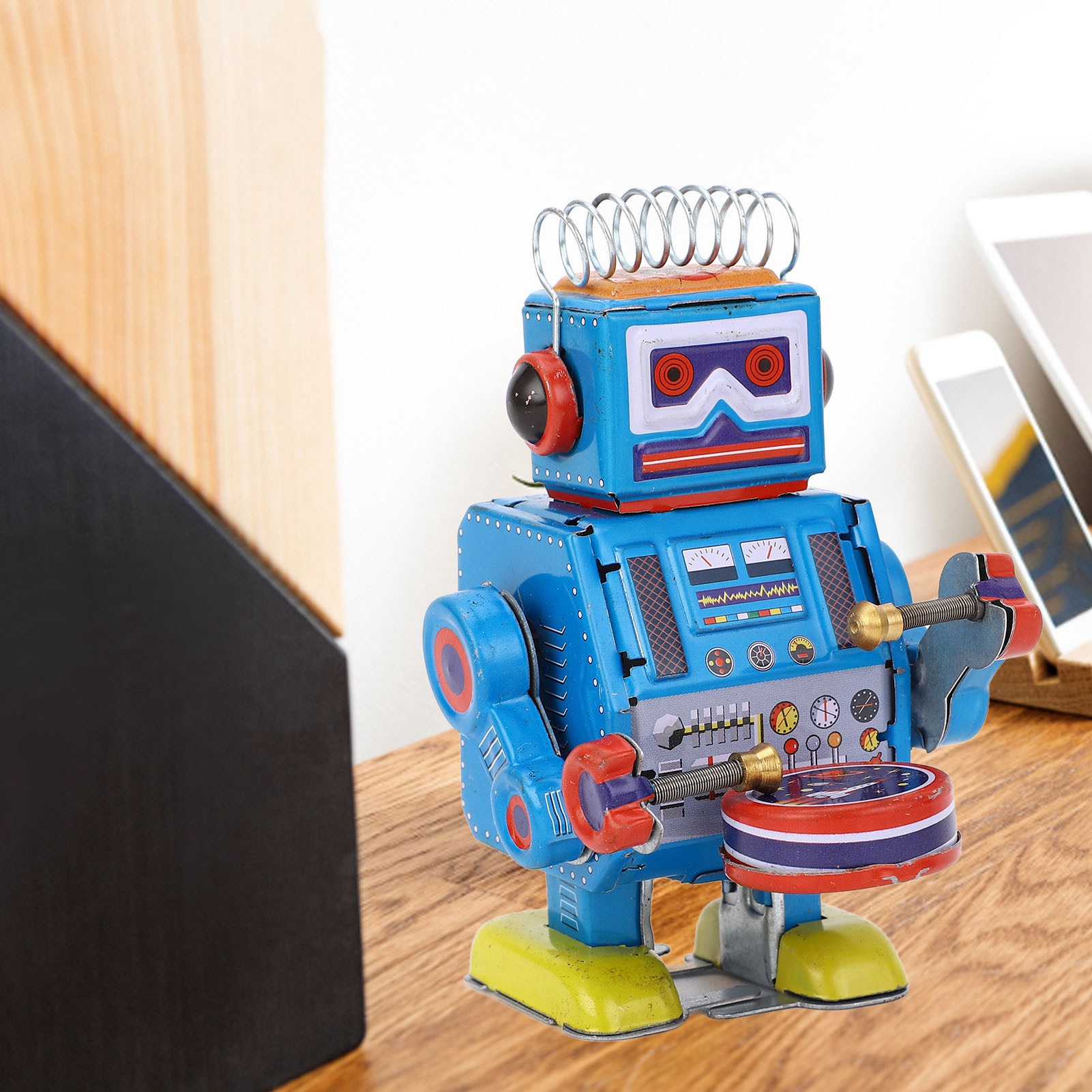 Robot Clockwork Creative Handm - đánh giá và giá Vintage Collectible Tins