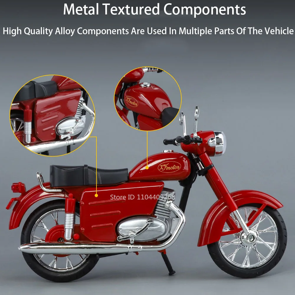 1:10 Scale XF250 Motorcycle Mo - đánh giá và giá Vintage Collectible Toys