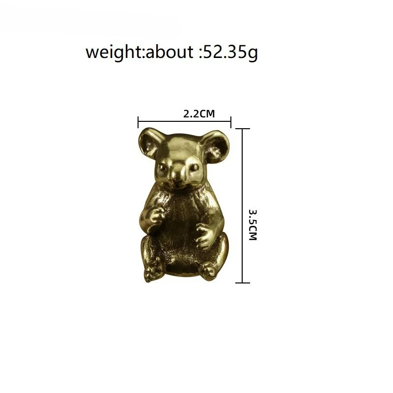 Vintage Brass Cute Koala Minia - đánh giá và giá Vintage Collectible Furniture